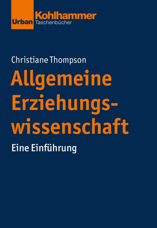 Allgemeine Erziehungswissenschaft German Edition Christiane Thompson Kitap Kapağı
