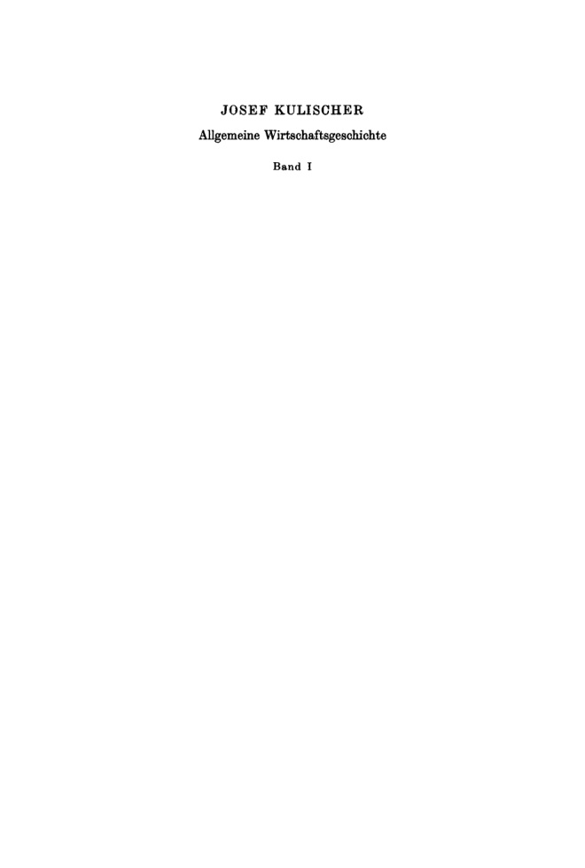 Allgemeine Wirtschaftsgeschichte des Mittelalters und der Neuzeit German Edition Josef Kulischer Kitap Kapağı