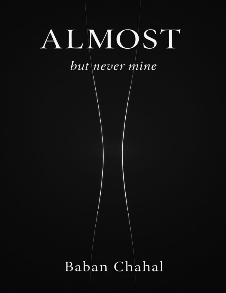 Almost but never mine Babar Chahal Kitap Kapağı