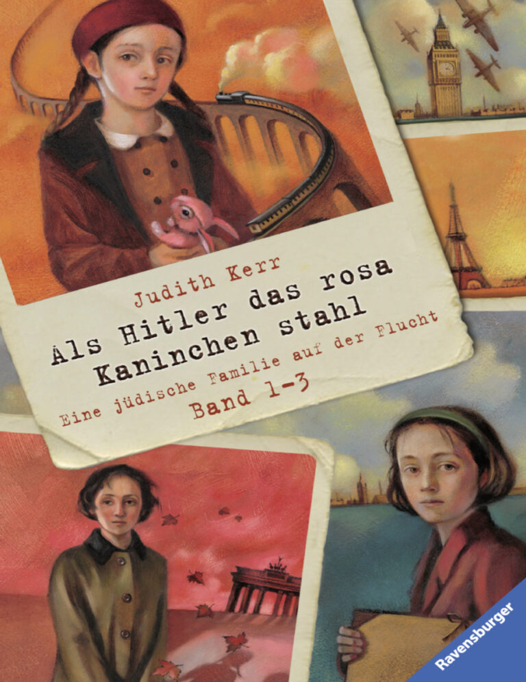 Als Hitler das rosa Kaninchen stahl Band 1 3 Eine judische Familie auf der Flucht German Edition Judith Kerr Kitap Kapağı