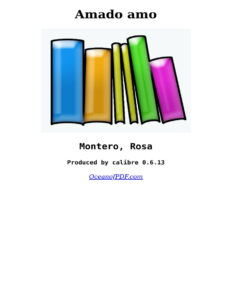 Amado amo Spanish Rosa Montero Kitap Kapağı