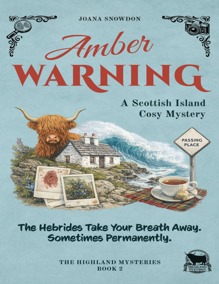 Amber Warning Joana Snowdon Kitap Kapağı