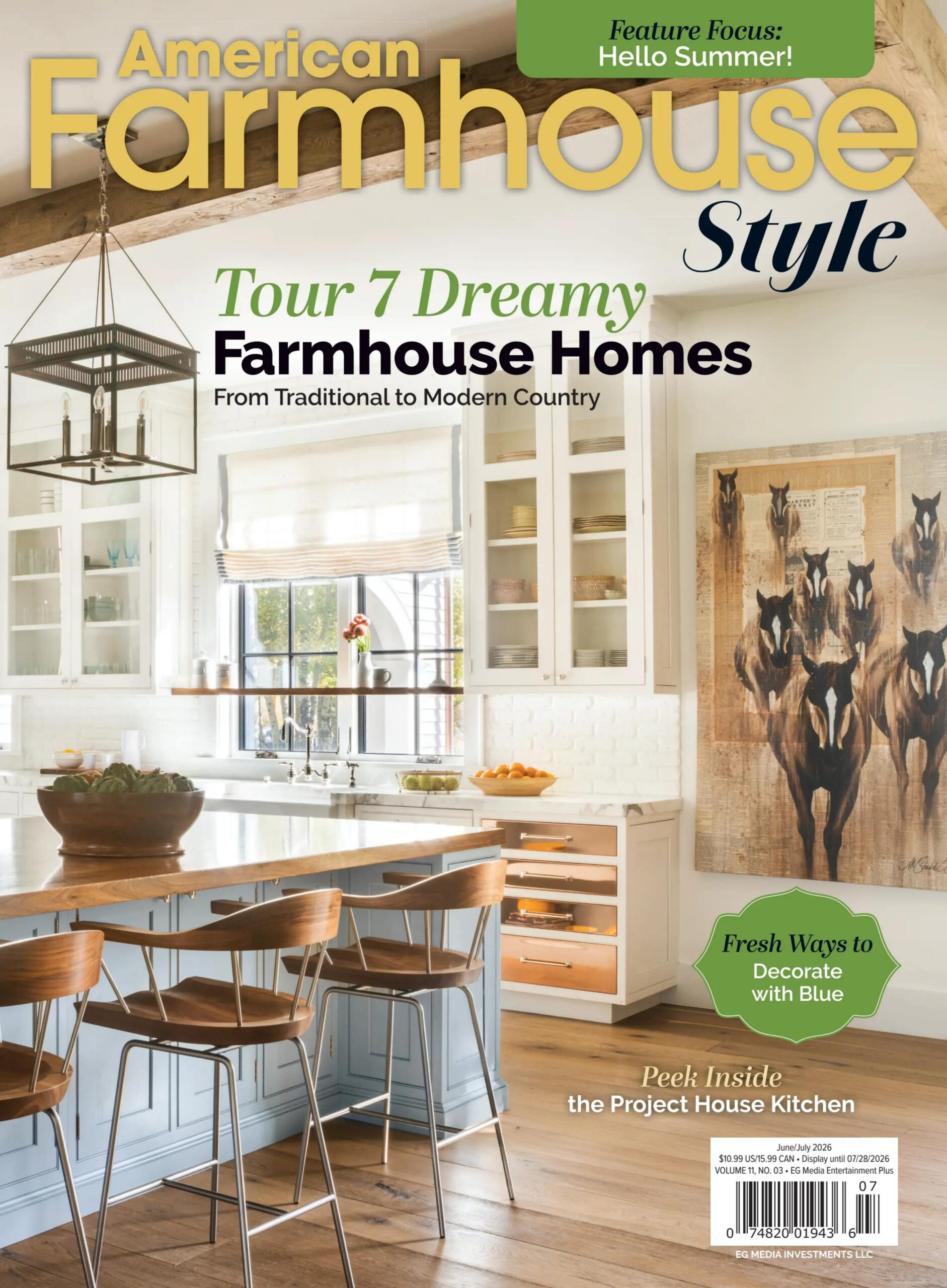 American Farmhouse Style Vol 11 No 3 JuneJuly 2026 American Farmhouse Style Kitap Kapağı