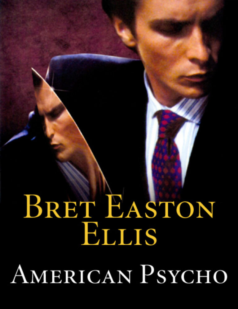 American Psycho German Edition Bret Easton Ellis Kitap Kapağı