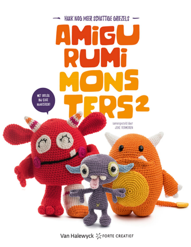 Amigurumi Monsters 2 Dutch Edition Joke Vermeiren Kitap Kapağı