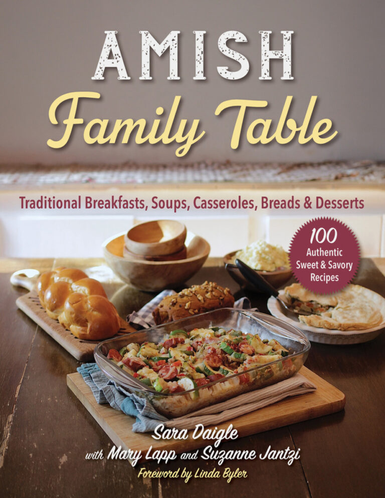 Amish Family Table Sara Daigle Kitap Kapağı