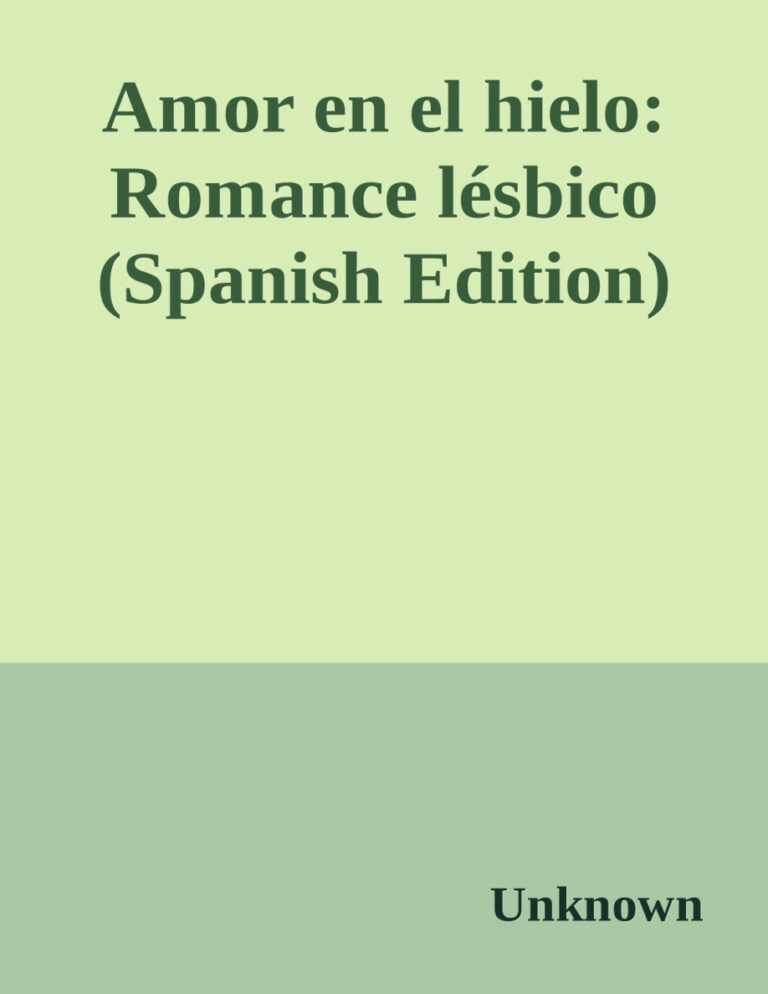 Amor en el hielo Romance lesbico AD Cook Vogel Kitap Kapağı