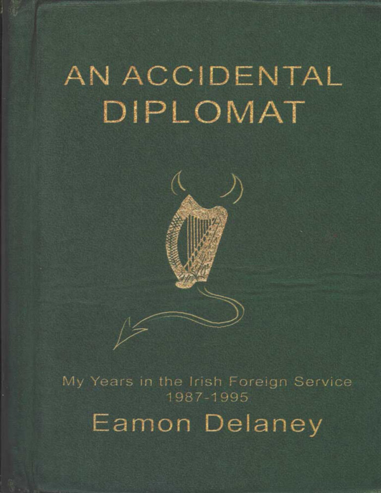 An Accidental Diplomat Eamon Delaney Kitap Kapağı