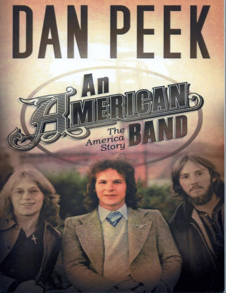 An American Band The America Story Dan Peek Kitap Kapağı