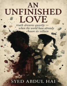 An unfinished love Seyad abdul hai Kitap Kapağı
