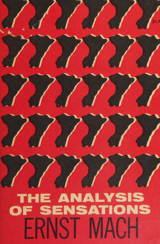 Analysis of the Sensations Ernst Mach Kitap Kapağı