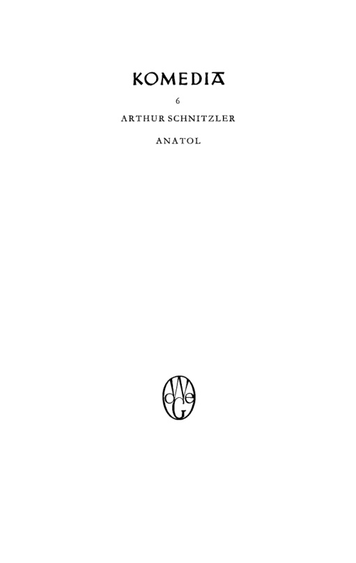 Anatol Das Abenteuer seines Lebens German Edition Arthur Schnitzler Kitap Kapağı