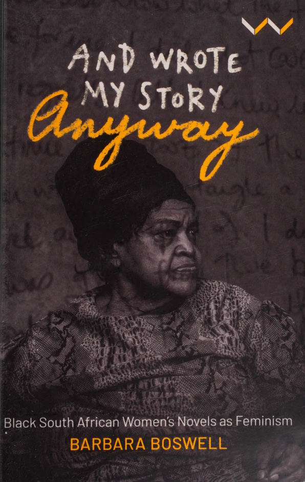 And wrote my story anyway Barbara Boswell Kitap Kapağı