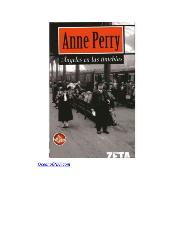 Angeles en las tinieblas Perry Anne Kitap Kapağı