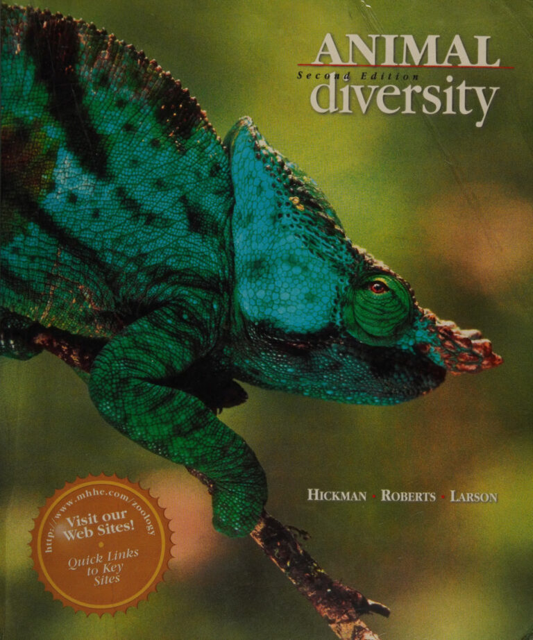 Animal Diversity Cleveland P Hickman Kitap Kapağı