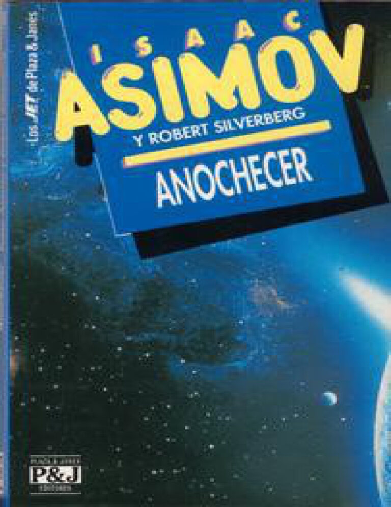 Anochecer Spanish Asimov Isaac Kitap Kapağı