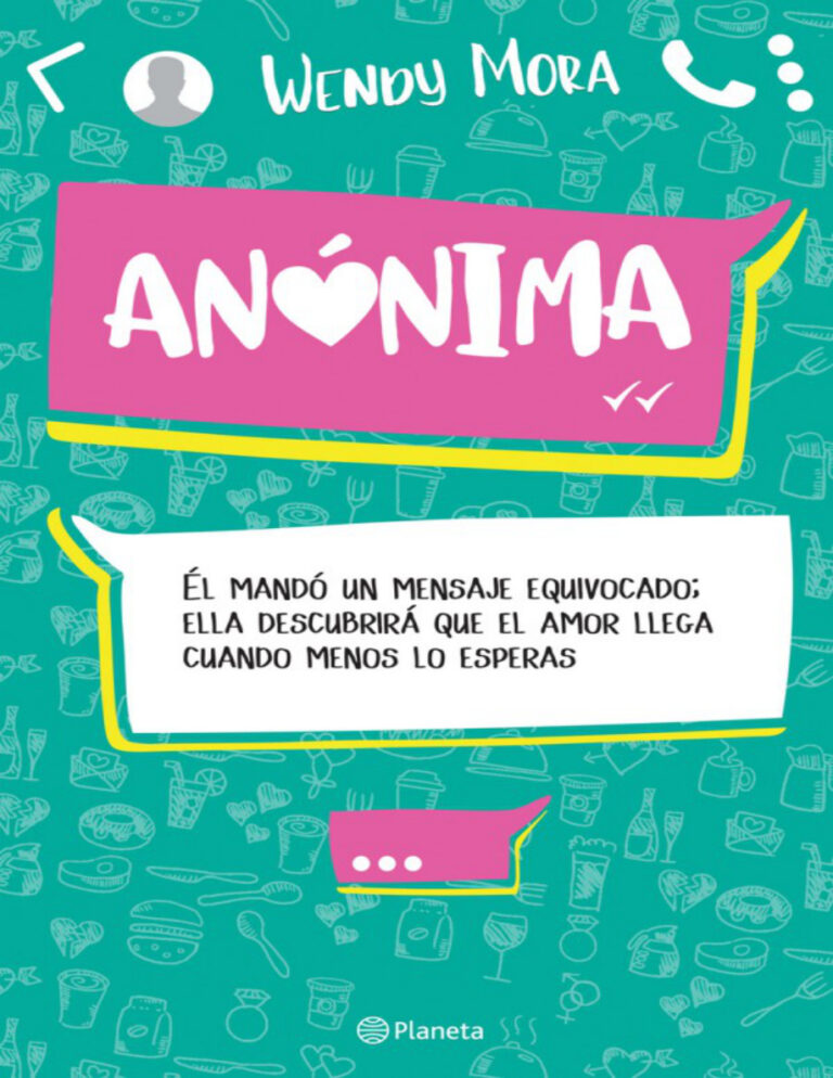 Anonima Spanish Edition Wendy Mora Kitap Kapağı