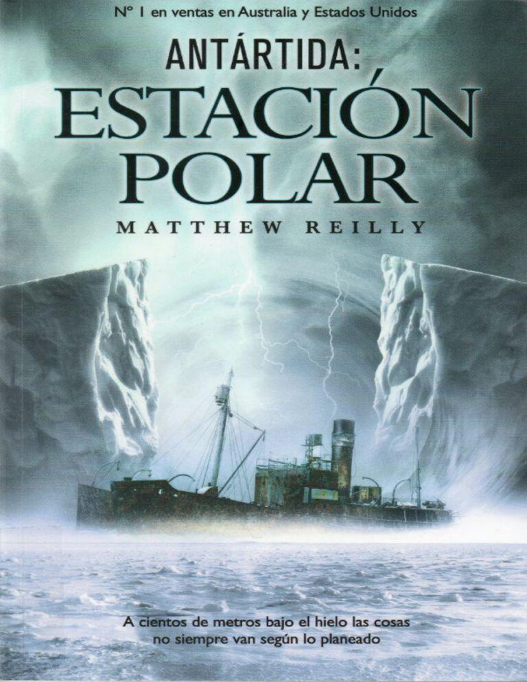 Antartida Estacion Polar Reilly Matthew Kitap Kapağı