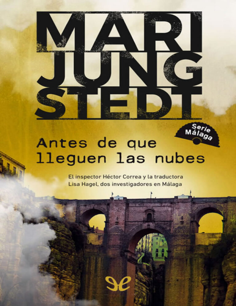 Antes de que lleguen las nubes Spanish Edition Mari Jungstedt Kitap Kapağı