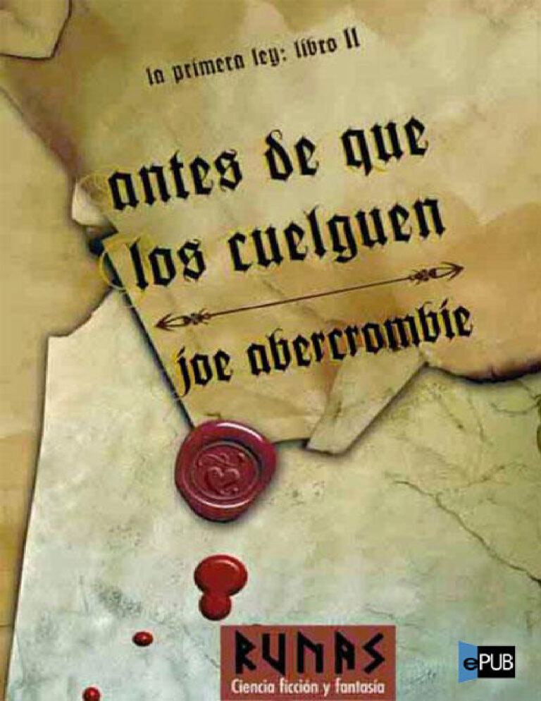 Antes de que los cuelguen Spanish Abercrombie Joe Kitap Kapağı