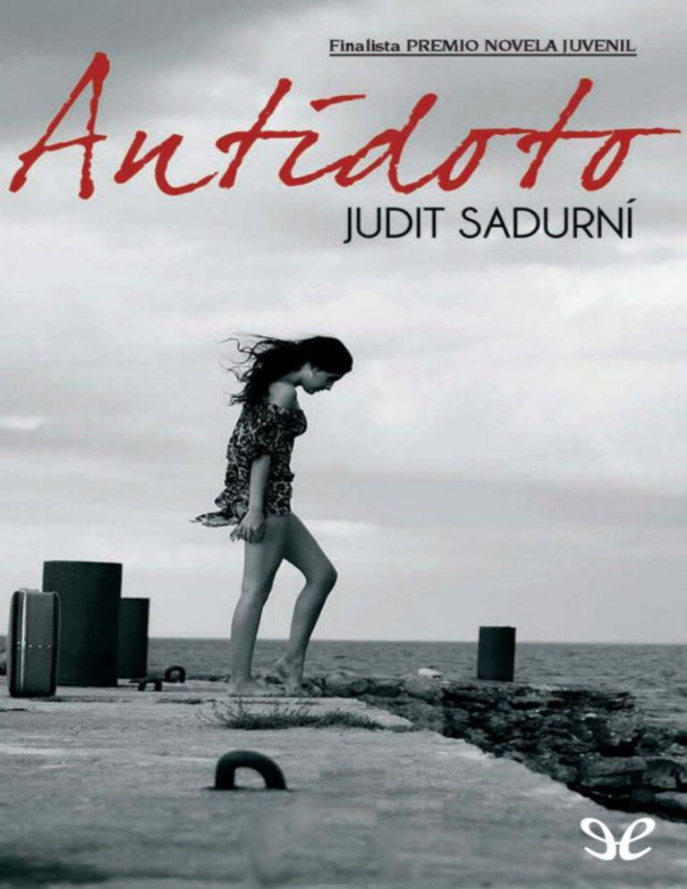 Antidoto Spanish Edition Judit Sadurni Kitap Kapağı