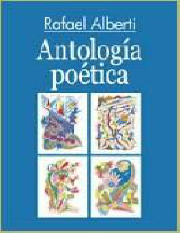 Antologia poetica Spanish Alberti Rafael Kitap Kapağı