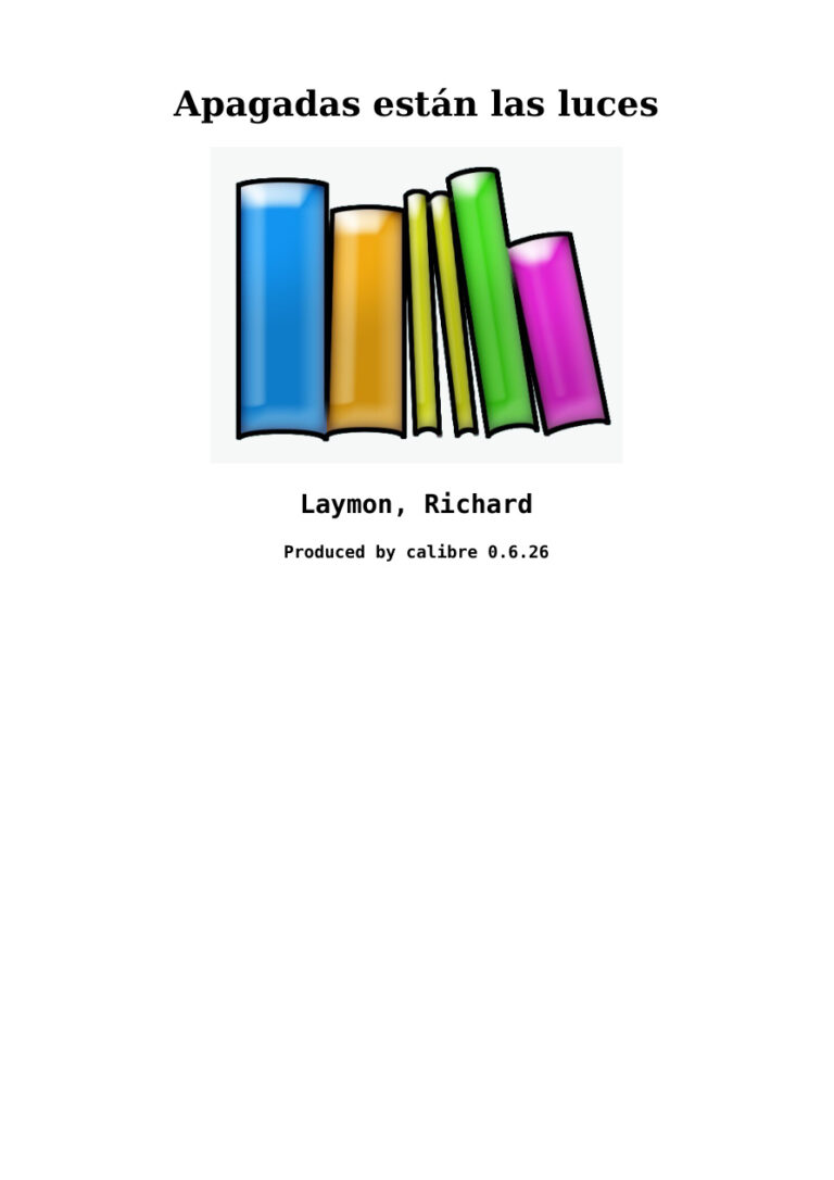 Apagadas estan las luces spanish Edition Richard Laymon Kitap Kapağı