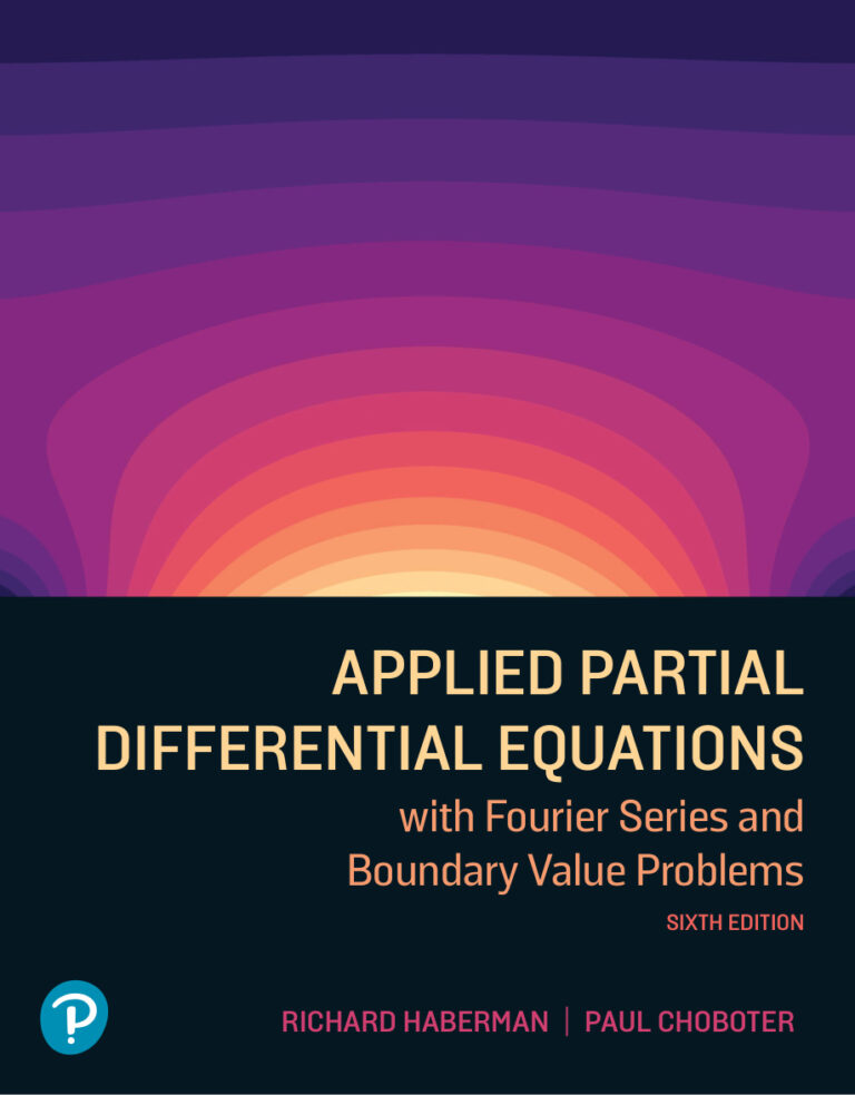 Applied Partial Differential Equations Richard Haberman Kitap Kapağı