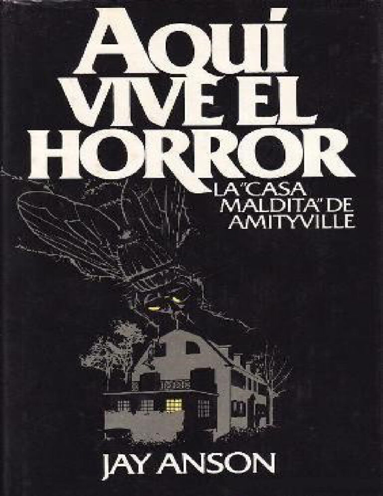 Aqui vive el horror Spanish Anson Jay Kitap Kapağı