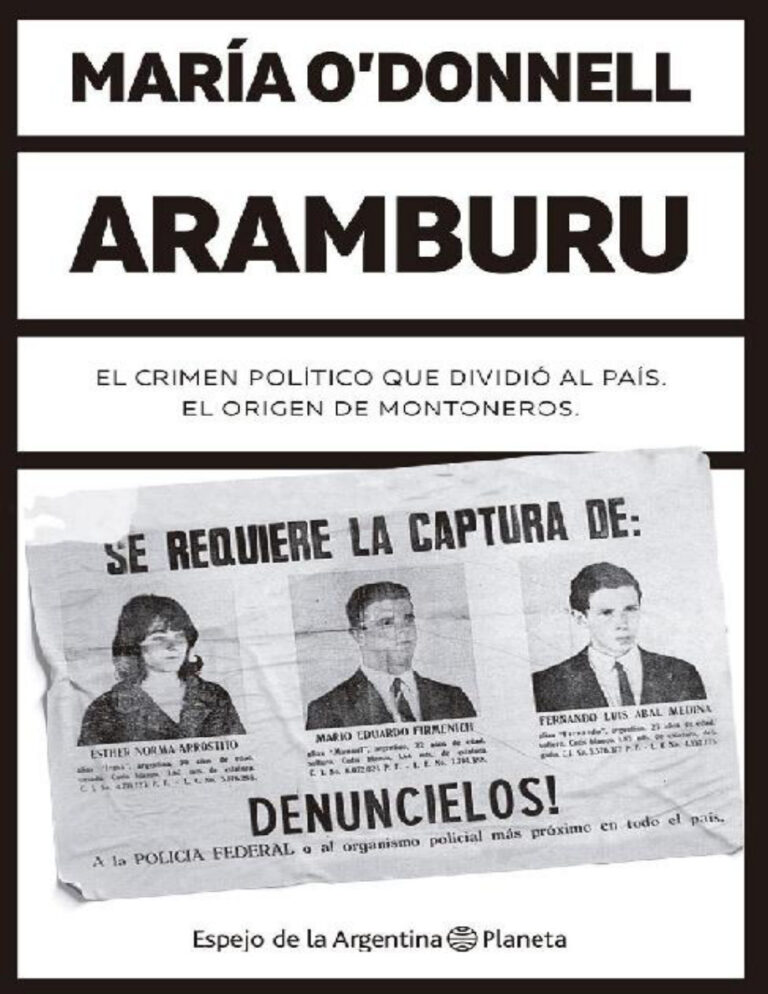 Aramburu Maria ODonnell Kitap Kapağı