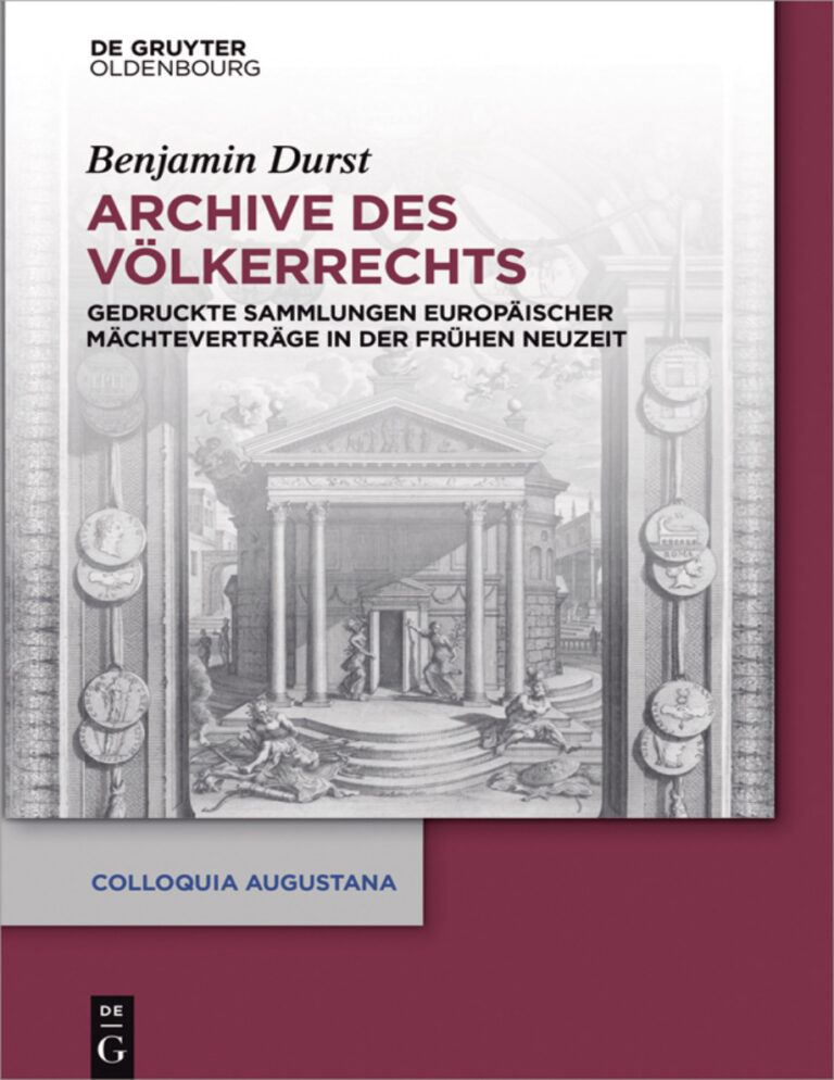 Archive des Volkerrechts German Edition Benjamin Durst Kitap Kapağı