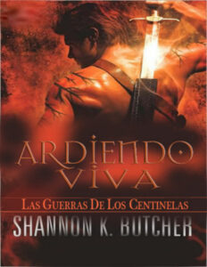 Ardiendo viva Spanish Edition Shannon K Butcher Kitap Kapağı
