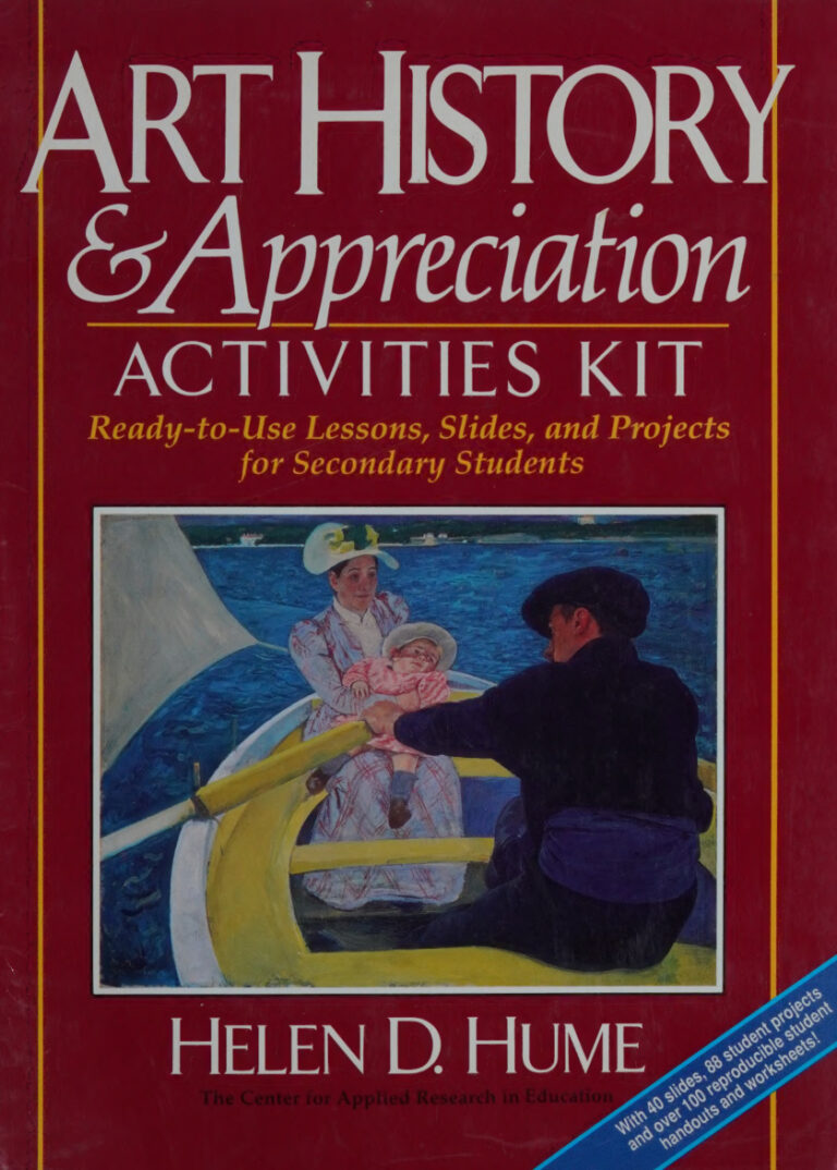 Art history and appreciation activities kit Helen d hume Kitap Kapağı