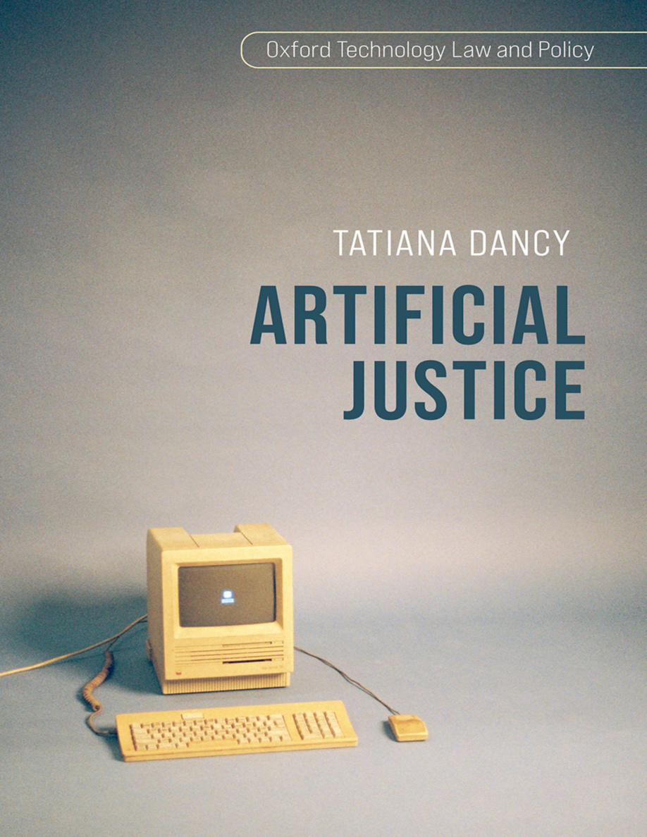 Artificial Justice Tatiana Dancy Kitap Kapağı