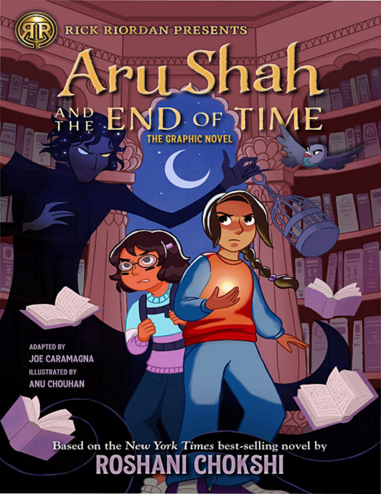 Aru Shah and the End of Tine The Graphic Novel Roshani Chokshi Kitap Kapağı