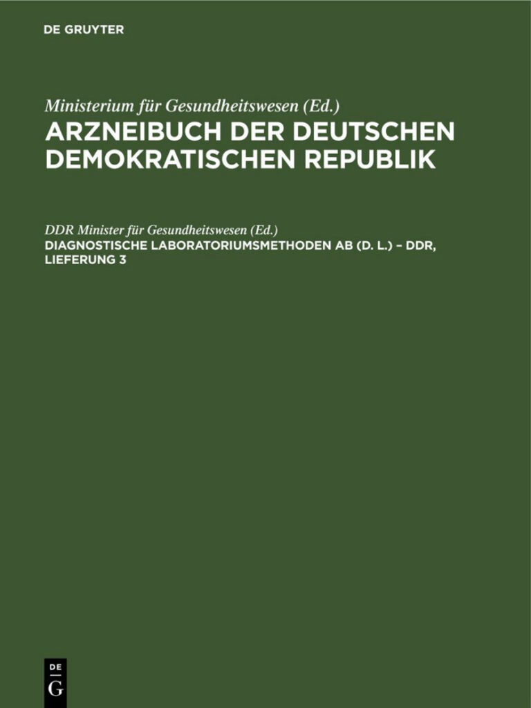 Arzneibuch der Deutschen Demokratischen Republik German Edition DDR Minister fur Gesundheitswesen Kitap Kapağı