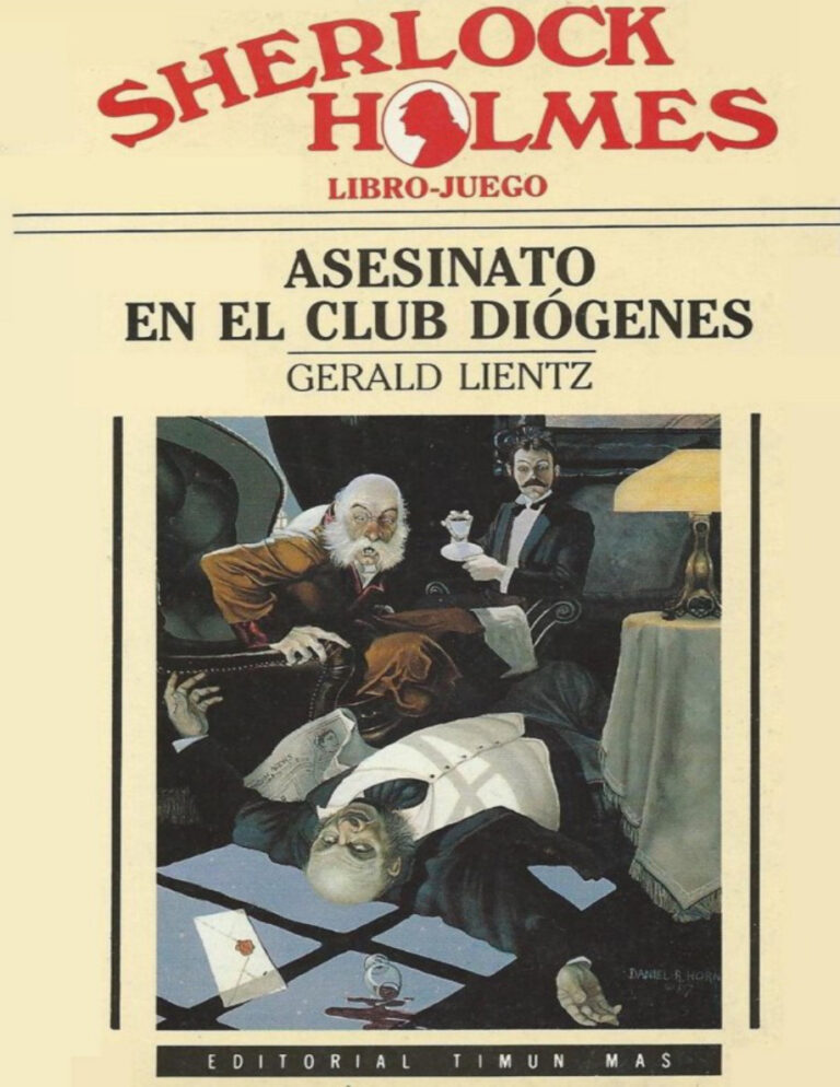 Asesinato en el Club Diogenes Spanish Edition Gerald Lientz Kitap Kapağı