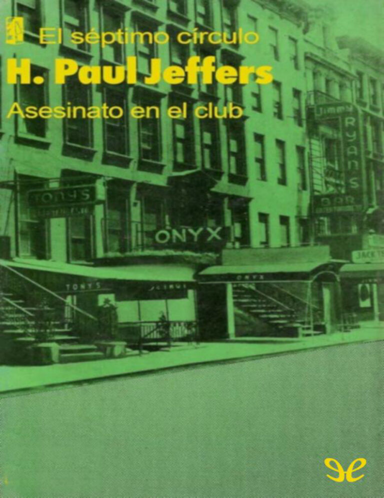 Asesinato en el club Spanish Edition H Paul Jeffers Kitap Kapağı