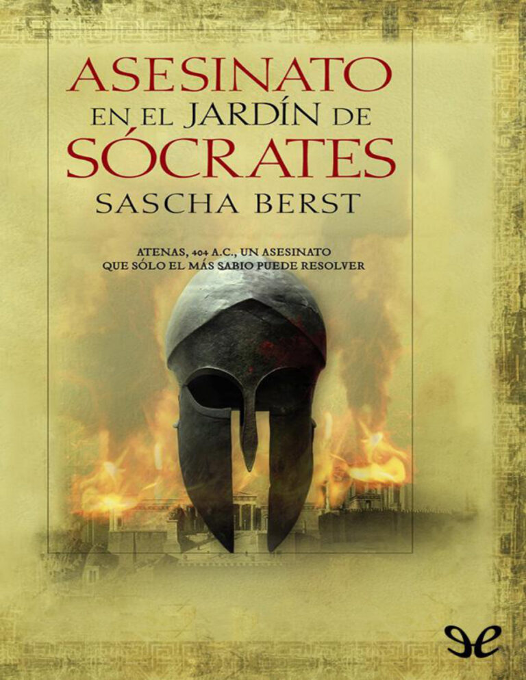 Asesinato en el jardin de Socrates Spanish Edition Sascha Berst Kitap Kapağı