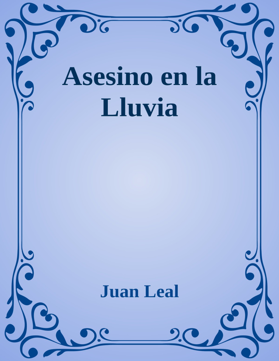 Asesino en la lluvia PDF Download