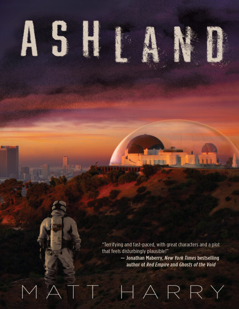 Ash Land Matt Harry Kitap Kapağı