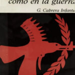 Asi en la paz como en la guerra Spanish Edition Guillermo Cabrera Infante Kitap Kapağı