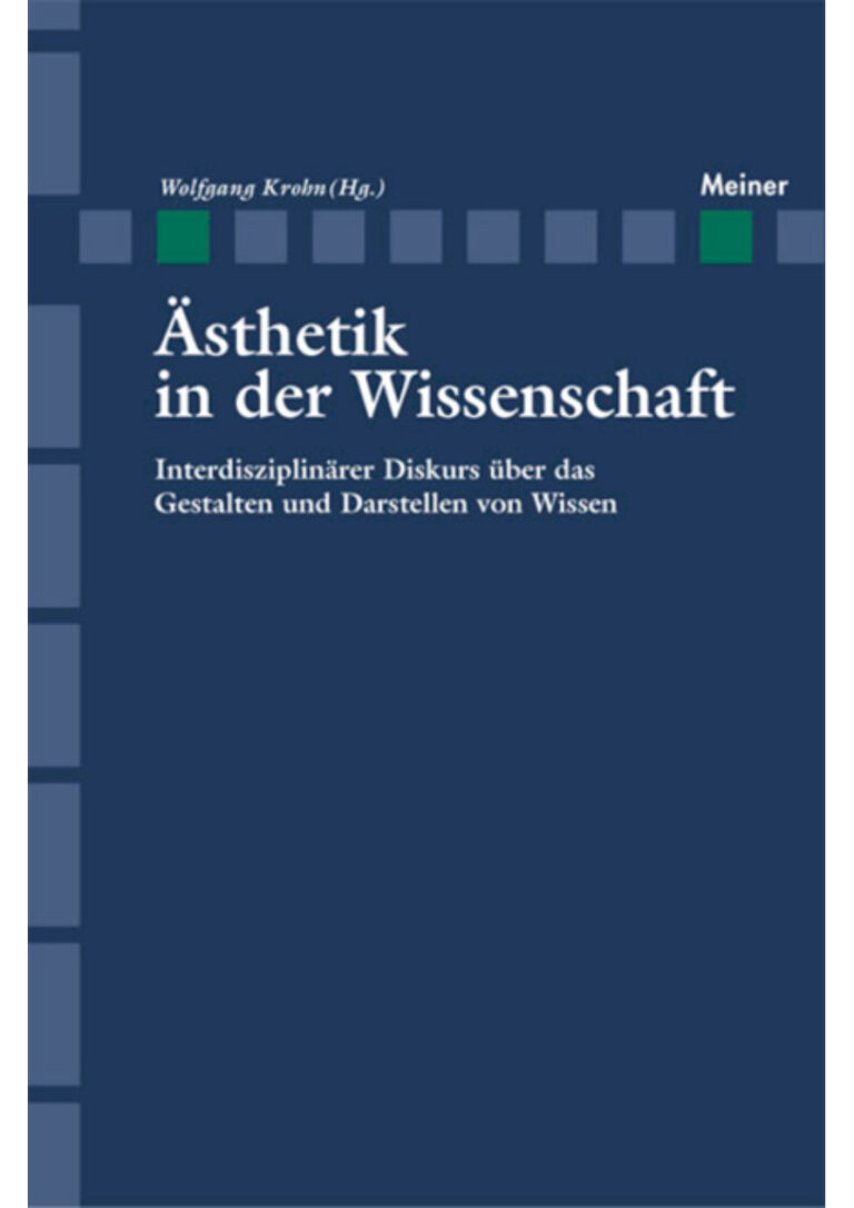 Asthetik in der Wissenschaf German Edition Wolfgang Krohn Kitap Kapağı
