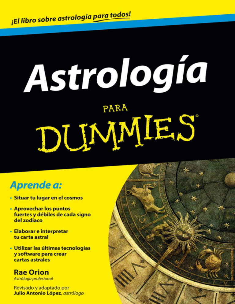 Astrologia para dummies Spanish Edition Rae Orion Kitap Kapağı