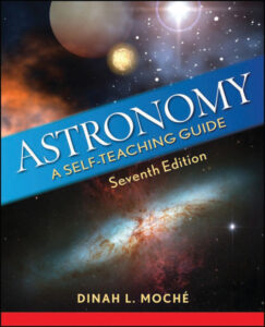 Astronomy A self teaching guide Dinah LMoche Kitap Kapağı