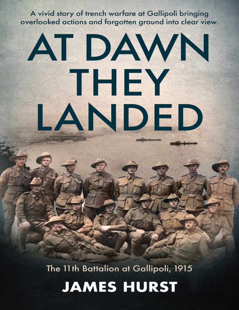 At Dawn They Landed James Hurst Kitap Kapağı