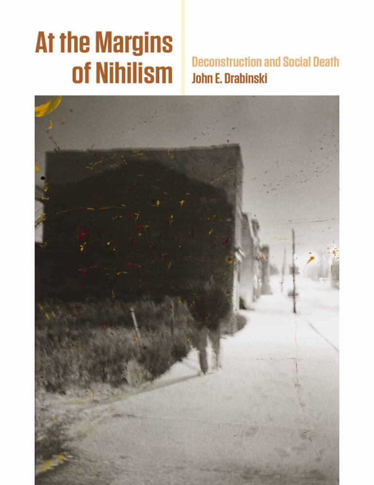At the Margins of Nihilism John E Drabinski Kitap Kapağı