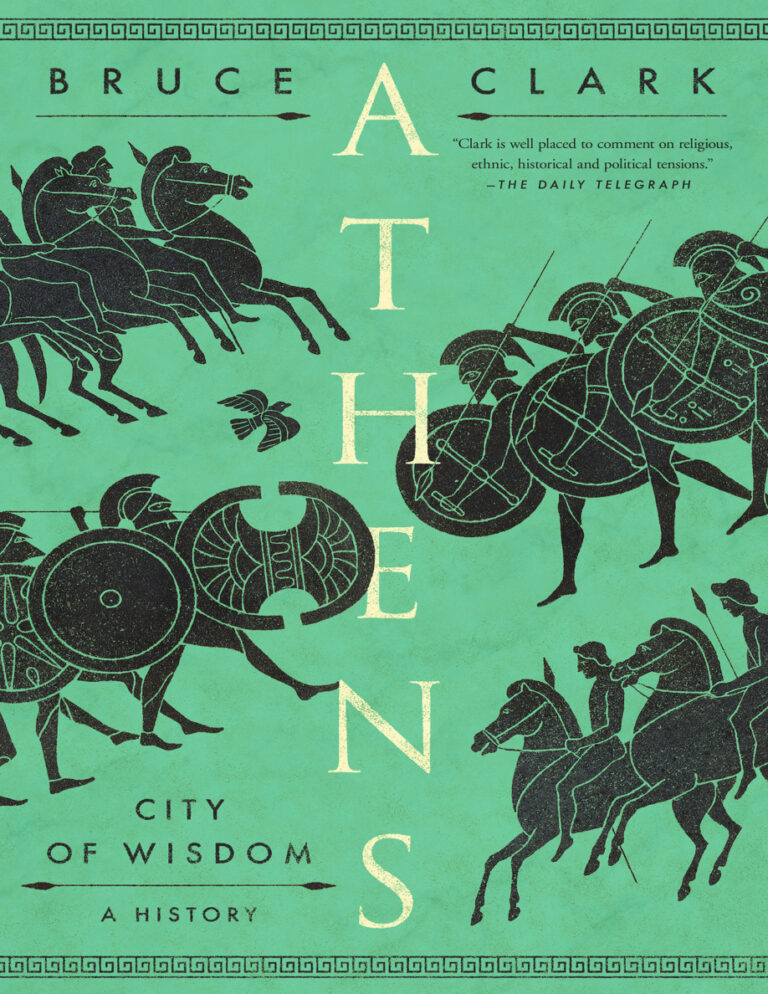 Athens City of Wisdom Bruce Clark Kitap Kapağı
