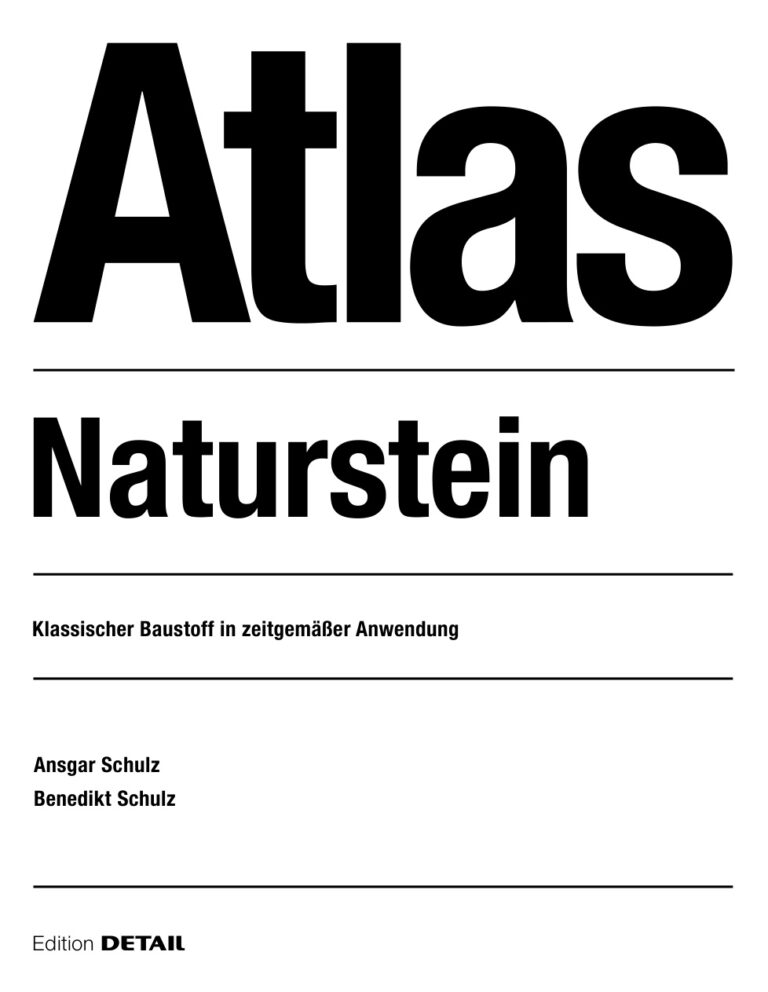 Atlas Naturstein German Edition Ansgar Schulz Kitap Kapağı