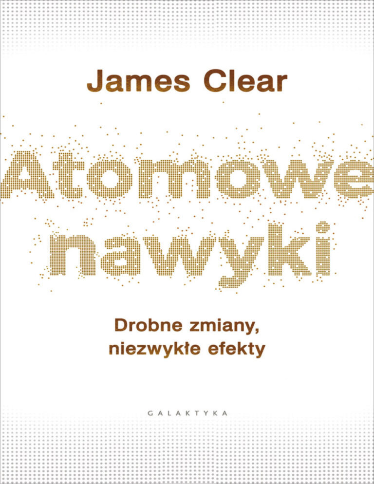 Atomowe nawyki Polish Edition James Clear Kitap Kapağı